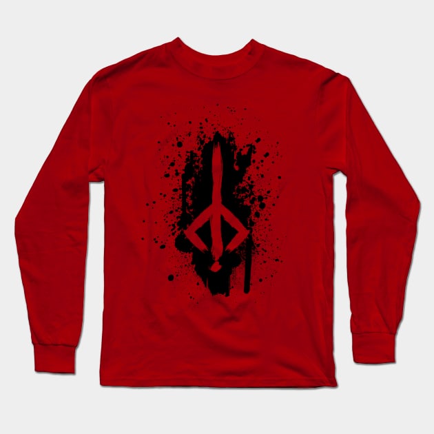 Bloodborne, hunter's rune black Long Sleeve T-Shirt by Gammatrap